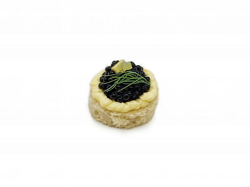 Канапе с икрой (имитация), 7 шт